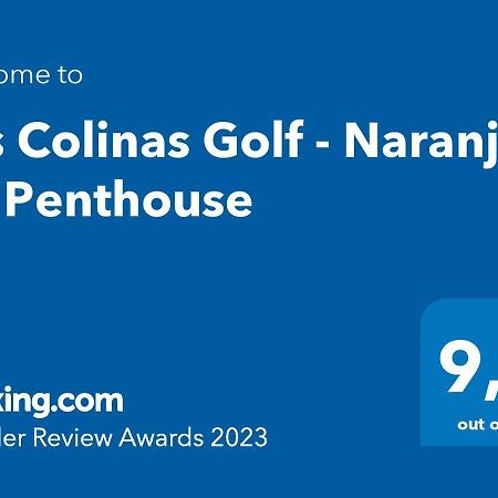 Las Colinas Golf - Naranjo 60 Penthouse Dehesa de Campoamor  Buitenkant foto